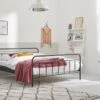 Bed Alex 2-persoons -Beddengoed Korting Winkel Bed Alex zwart