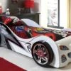 Bed Brap Brap Raceauto -Beddengoed Korting Winkel Bed Brap Brap raceauto wit
