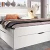 Bed Butiken Met Hoofdbord Met Verlichting -Beddengoed Korting Winkel Bed Butiken met hoofdbord met verlichting alpine wit