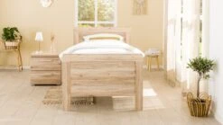 Bed Elba 16 Bed Elba -Beddengoed Korting Winkel Bed Elba licht eiken 2