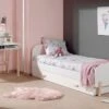 Bed Kiddy Inclusief Slaaplade En Bureau -Beddengoed Korting Winkel Bed Kiddy inclusief slaaplade en bureau met opzet wit