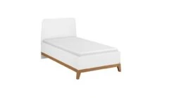 Bed Nevada -Beddengoed Korting Winkel Bed Nevada wit eiken 1