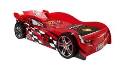 Bed Night Speeder Raceauto -Beddengoed Korting Winkel Bed Night speeder raceauto rood 1