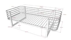 Bed Oscar -Beddengoed Korting Winkel Bed Oscar wit 2