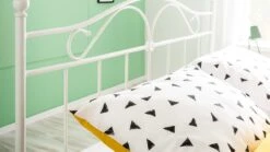 Bed Quincy -Beddengoed Korting Winkel Bed Quincy wit 2