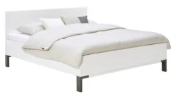 Bed Ragnar Met Hoofbord Hout -Beddengoed Korting Winkel Bed Ragnar met hoofbord hout wit 2