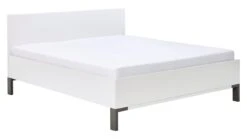 Bed Ragnar Met Hoofbord Hout -Beddengoed Korting Winkel Bed Ragnar met hoofbord hout wit 4