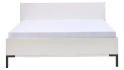 Bed Ragnar Met Hoofbord Hout -Beddengoed Korting Winkel Bed Ragnar met hoofbord hout wit 5