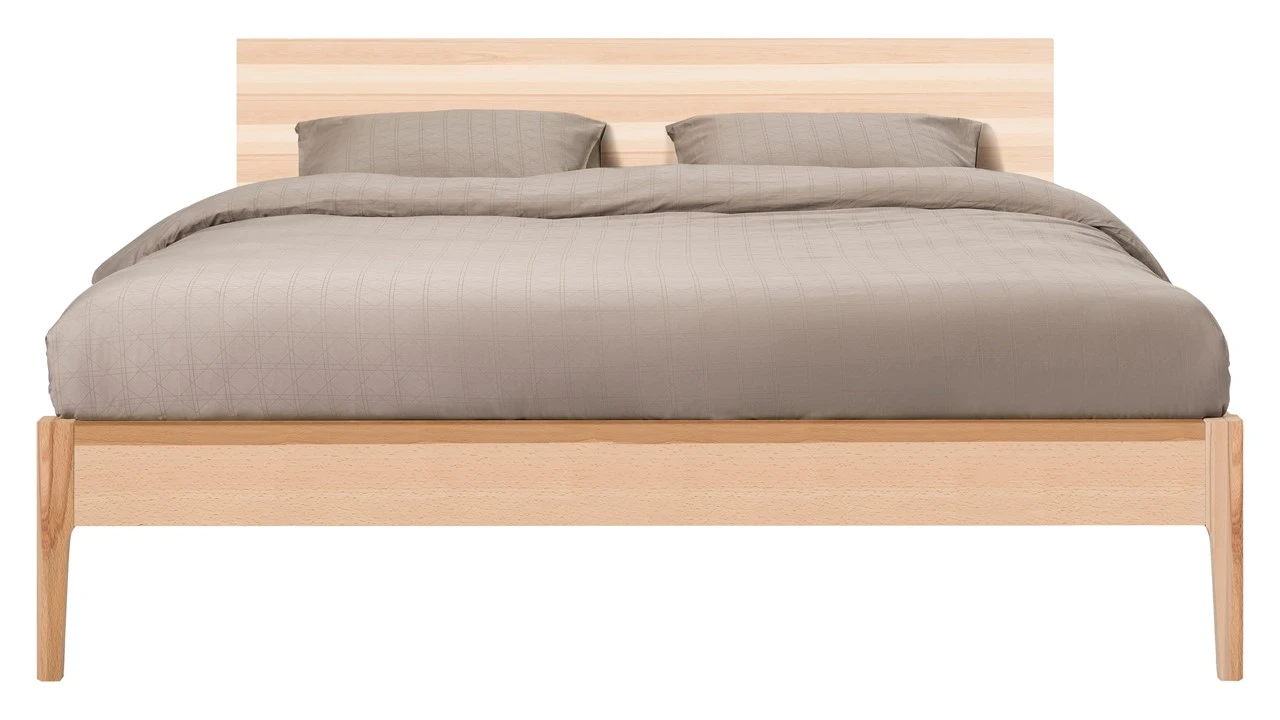 Karlsson Bed Sky Met Hoofdbord En Poten Hout 4 Karlsson Bed Sky Met Hoofdbord En Poten Hout - Afbeelding 2