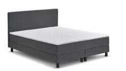 Box Ambra Vlak Met Gestoffeerd Matras 10 Box Ambra Vlak Met Gestoffeerd Matras -Beddengoed Korting Winkel Box Ambra vlak met gestoffeerd matras donkergrijs 3