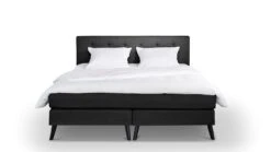 Box Nottingham Met Gestoffeerd Matras 11 Box Nottingham Met Gestoffeerd Matras -Beddengoed Korting Winkel Box Nottingham met gestoffeerd matras zwart 4