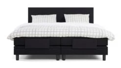 Box Owen Verstelbaar Met Gestoffeerd Matras -Beddengoed Korting Winkel Box Owen verstelbaar met gestoffeerd matras zwart 2