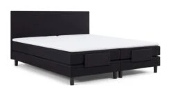 Box Owen Verstelbaar Met Gestoffeerd Matras -Beddengoed Korting Winkel Box Owen verstelbaar met gestoffeerd matras zwart 3