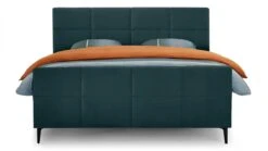 Karlsson Boxspring Attraktiv Trendik Vlak Met Gestoffeerd Matras -Beddengoed Korting Winkel Boxspring Attraktiv Trendik vlak met gestoffeerd matras challenger teal 5