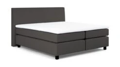 Karlsson Boxspring Autentik Vlak Met Gestoffeerd Matras -Beddengoed Korting Winkel Boxspring Autentik Kurbat vlak met gestoffeerd matras anthracite 2