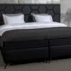 Boxspring BALR Superior Vlak Met Gestoffeerd Matras -Beddengoed Korting Winkel Boxspring BALR Superior vlak met gestoffeerd matras crush