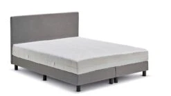 Boxspring Cisano Vlak Met Silver Pocket Deluxe Foam Matras -Beddengoed Korting Winkel Boxspring Cisano vlak met Silver Pocket Deluxe Foam matras 4