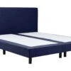 Boxspring Cisano Vlak Zonder Matras -Beddengoed Korting Winkel Boxspring Cisano vlak zonder matras blauw