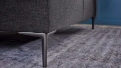 Boxspring Emerald Vlak Met Gestoffeerd Matras -Beddengoed Korting Winkel Boxspring Emerald vlak met gestoffeerd matras anthracite 1