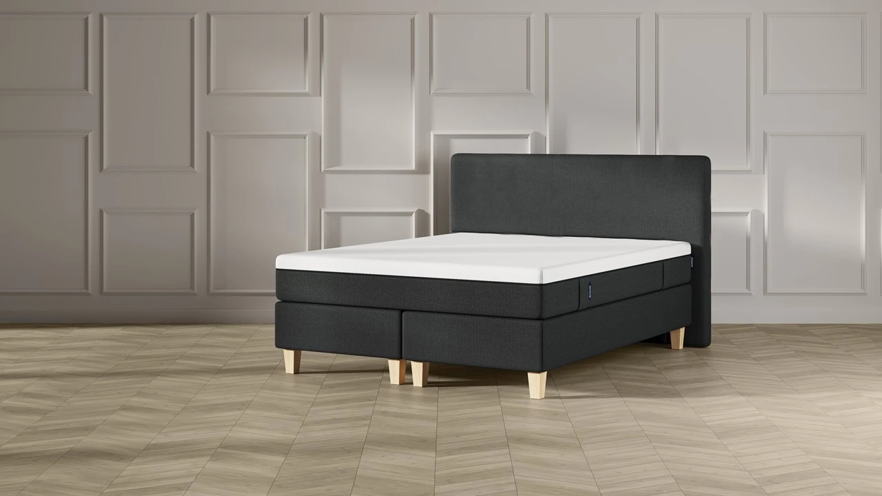 Boxspring Emma Deluxe Classic Vlak Met Emma Original Matras 3 Boxspring Emma Deluxe Classic Vlak Met Emma Original Matras