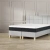 Boxspring Emma Deluxe Elegant Vlak Met Emma Original Matras 1 Boxspring Emma Deluxe Elegant Vlak Met Emma Original Matras -Beddengoed Korting Winkel Boxspring Emma Deluxe Elegant vlak met Emma Originial matras light grey
