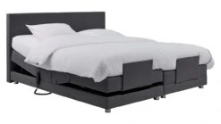 Boxspring Move Verstelbaar Met Silver Pocket Deluxe Foam -Beddengoed Korting Winkel Boxspring Move verstelbaar met Silver Pocket deluxe Foam blauw 8