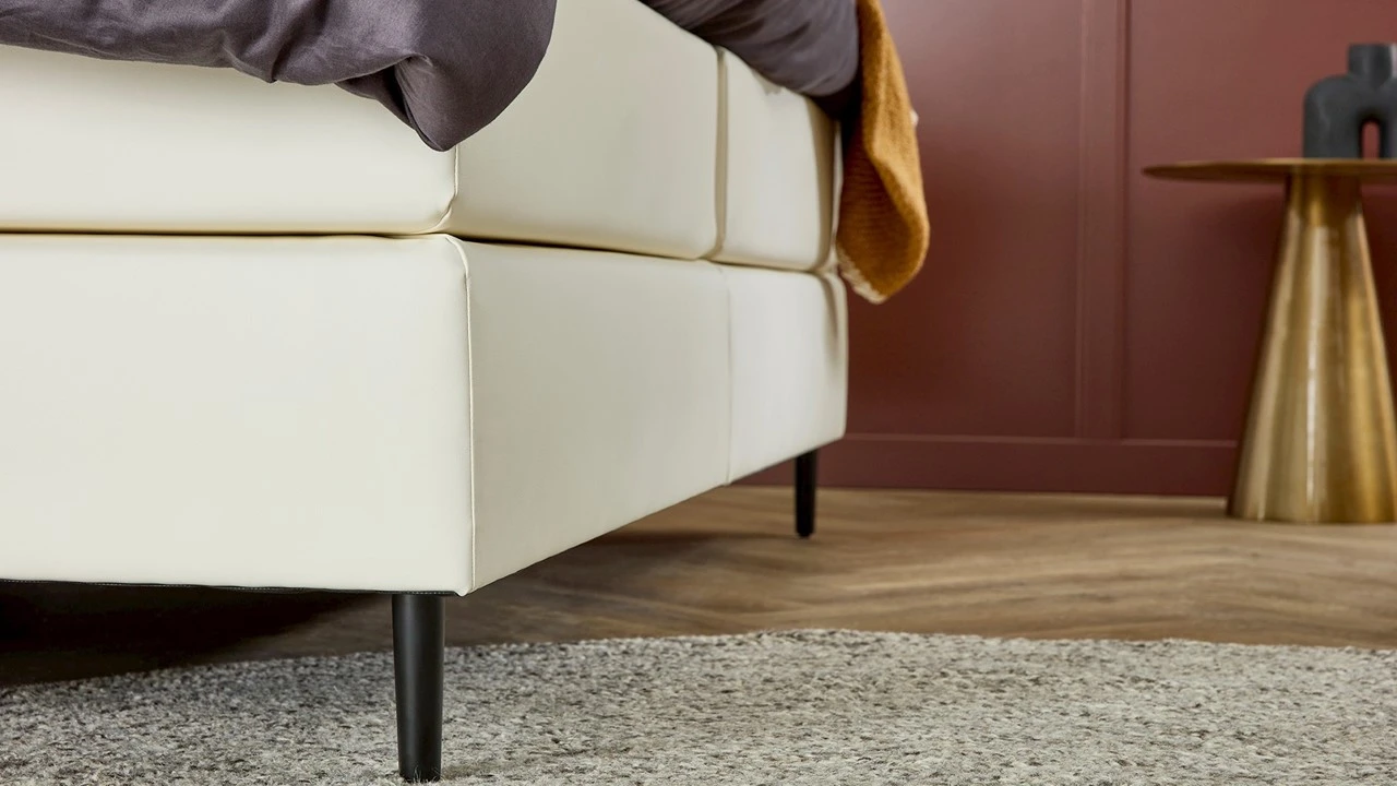 Boxspring Opal Vlak Met Gestoffeerd Matras 6 Boxspring Opal Vlak Met Gestoffeerd Matras - Afbeelding 4