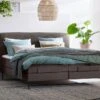 Boxspring Quartz Verstelbaar Met Gestoffeerd Matras -Beddengoed Korting Winkel Boxspring Quartz verstelbaar met gestoffeerd matras rpes 92