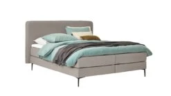 Boxspring Quartz Vlak Met Gestoffeerd Matras -Beddengoed Korting Winkel Boxspring Quartz vlak met gestoffeerd matras rpes 83 4