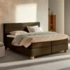 Karlsson Boxspring Solid Lina Vlak Met Gestoffeerd Matras 2 Karlsson Boxspring Solid Lina Vlak Met Gestoffeerd Matras -Beddengoed Korting Winkel Boxspring Solid Lina vlak met gestoffeerd matras cappuccino