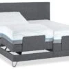 Boxspring Supreme Square Verstelbaar Met Slow Motion 2 Matras -Beddengoed Korting Winkel Boxspring Supreme Square verstelbaar met Slow Motion 2 matras grijs