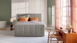 Karlsson Boxspring Unik Varje Verstelbaar Met Vildar Royal Matras -Beddengoed Korting Winkel Boxspring Unik Varje verstelbaar met Vildar Royal matras wood 2