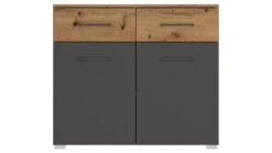 Commode Birmingham Met 2 Deuren En 2 Laden 5 Commode Birmingham Met 2 Deuren En 2 Laden -Beddengoed Korting Winkel Commode Birmingham met 2 deuren en 2 laden bruin 1