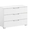 Commode Sydney Met 3 Laden -Beddengoed Korting Winkel Commode Sydney met 3 laden wit