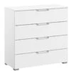 Commode Sydney Met 4 Laden Breed 1 Commode Sydney Met 4 Laden Breed -Beddengoed Korting Winkel Commode Sydney met 4 laden breed wit