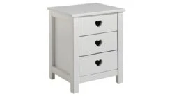 Hemelbed Amori Met Nachtkast -Beddengoed Korting Winkel Complete kinderkamer Amori met 3 deurs kast 2