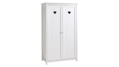 Complete Kinderkamer Amori Met 2-deurs Kast, Bureau En Bibliotheekkast -Beddengoed Korting Winkel Complete kinderkamer Amori met kast bureau en bibliotheekkast wit 3