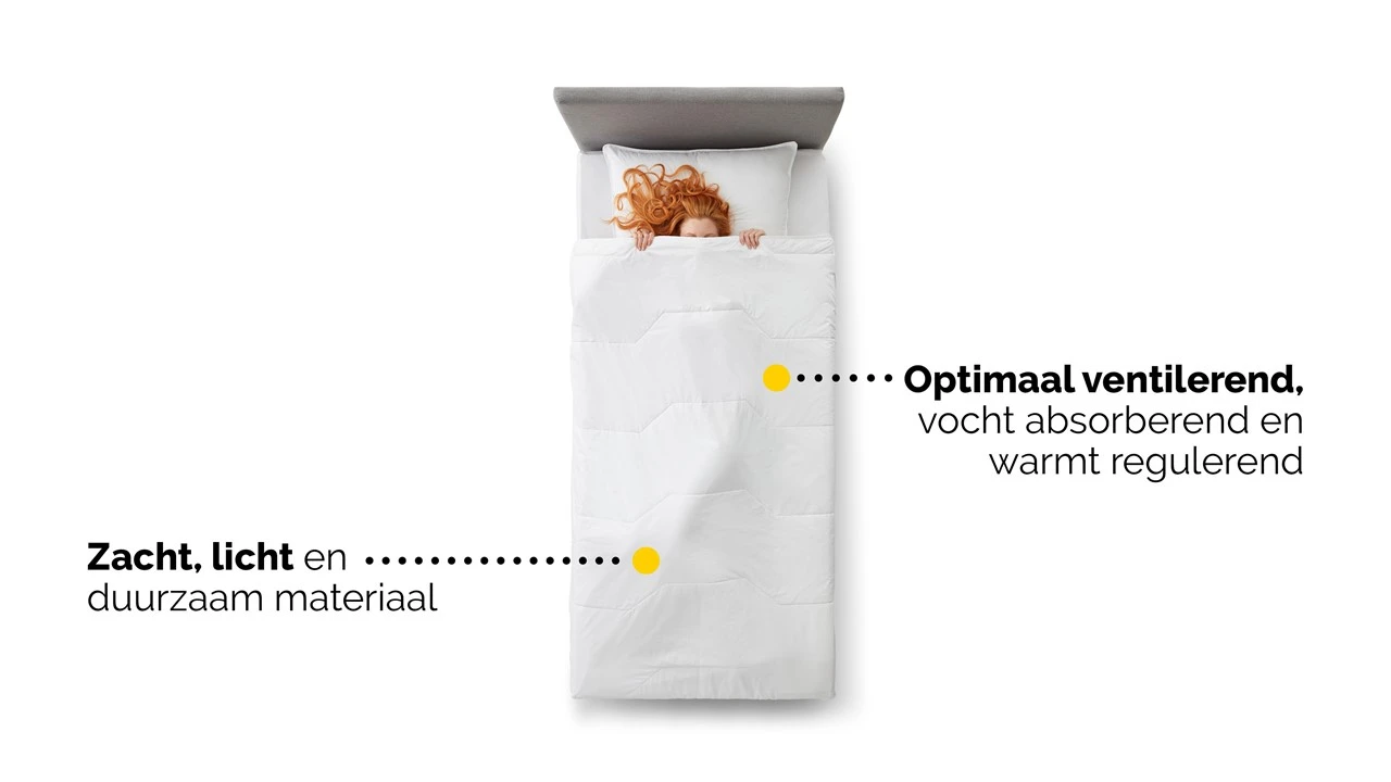Dekbed Bamboe 4-seizoenen 4 Dekbed Bamboe 4-seizoenen - Afbeelding 2