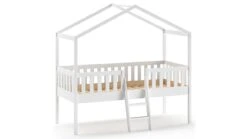 Halfhoogslaper Dallas Als Huis -Beddengoed Korting Winkel Halfhoogslaper Dallas als huis wit 2