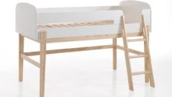 Halfhoogslaper Kiddy -Beddengoed Korting Winkel Halfhoogslaper Kiddy wit 2