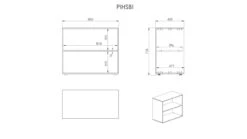 Halfhoogslaper Scott Met Bureau En Boekenkast -Beddengoed Korting Winkel Halfhoogslaper Scott met bureau en boekenkast wit 5