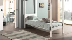 Hemelbed Pino -Beddengoed Korting Winkel Hemelbed Pino wit 1