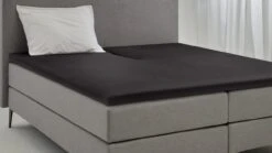 Hoeslaken Cinderella Jersey Splittopper -Beddengoed Korting Winkel Hoeslaken Jersey splittopper antraciet 1