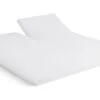 Hoeslaken B Bright Jersey Splittopper -Beddengoed Korting Winkel Hoeslaken Jersey splittopper wit