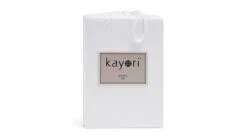 Hoeslaken Kayori Kyoto Splittopper -Beddengoed Korting Winkel Hoeslaken Kayori Kyoto splittopper wit 4