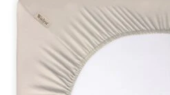 Hoeslaken Walra Jersey Stretch -Beddengoed Korting Winkel Hoeslaken Walra Jersey Stretch zand 3