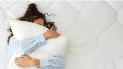 Nieuwe Producten -Beddengoed Korting Winkel Hoofdkussen Silvana Comfort Geel 1