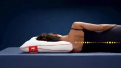 Hoofdkussen Silvana Comfort Rood -Beddengoed Korting Winkel Hoofdkussen Silvana Comfort Rood 2