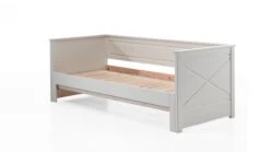 Kajuitbed Paneel Uitschuifbaar Pino Met Lade -Beddengoed Korting Winkel Kajuitbed paneel uitschuifbaar Pino met lade wit 5