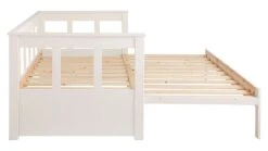 Kajuitbed Spijlen Uitschuifbaar Pino -Beddengoed Korting Winkel Kajuitbed uitschuifbaar Pino wit 10